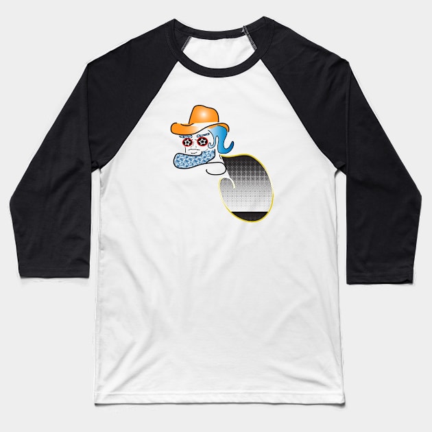 Mr Money Bag Baseball T-Shirt by OG1